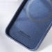 Фото Силиконовая накладка Nillkin Camshield Silky Magnetic для Apple iPhone 12 Pro / 12 (6.1") (Синий) в магазине vchehle.ua