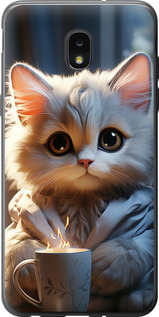 Чохол White cat на Samsung Galaxy J7 2018