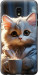 Чохол White cat на Samsung Galaxy J7 2018