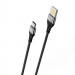 Дата кабель Borofone BU11 Tasteful USB to Type-C (1.2m) (Черный) в магазине vchehle.ua