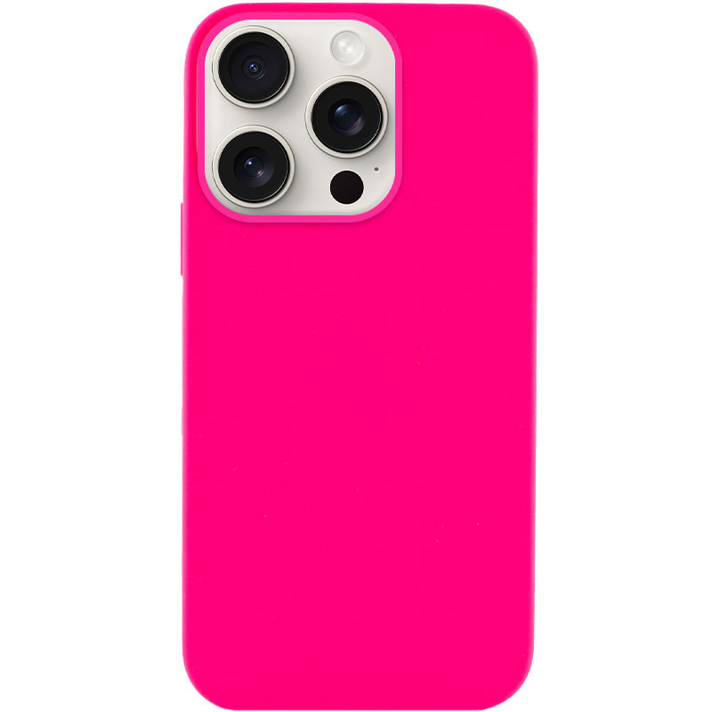 Чехол Silicone Case Full Protective (AA) NO LOGO для Apple iPhone 13 Pro Max (6.7") (Розовый / Barbie pink)