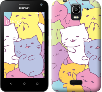 

Чехол Котики для Huawei Ascend Y3C 565724