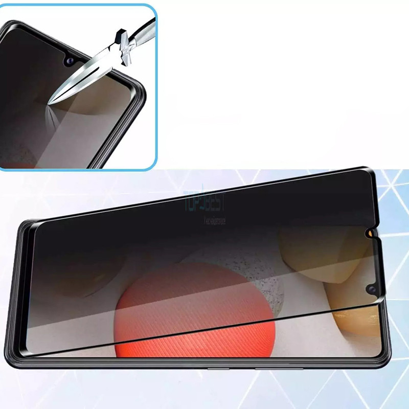 Защитное стекло Privacy 5D (full glue) для Samsung Galaxy A54 5G (Черный) в магазине vchehle.ua