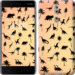 

Чохол Динозаврики 1 на Nokia 8 894380