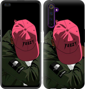

Чехол logo de yeezy для Realme 6 Pro 918455