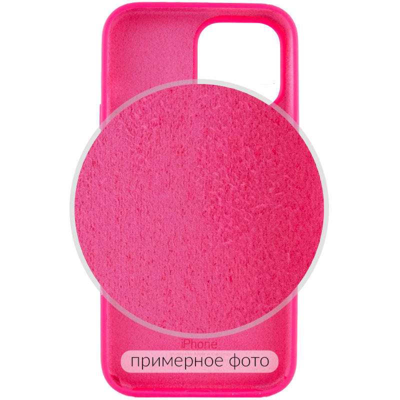 Фото Чехол Silicone Case Full Protective (AA) для Apple iPhone 16 Pro (6.3") (Розовый / Barbie pink) в магазине vchehle.ua