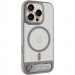 TPU+PC чехол Stand case для Apple iPhone 16 Pro Max (6.9") (Grey)