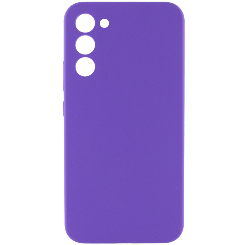 Чохол Silicone Cover Lakshmi Full Camera (AAA) на Samsung Galaxy S24 FE (Фіолетовий / Amethyst)