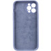 Чехол Silicone Case Full Camera Protective (AA) NO LOGO для Apple iPhone 12 Pro (6.1") (Серый / Lavender Gray) в магазине vchehle.ua