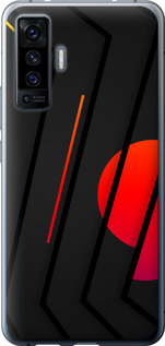 

Чехол Разноцветные полосы для Vivo X50 1610349
