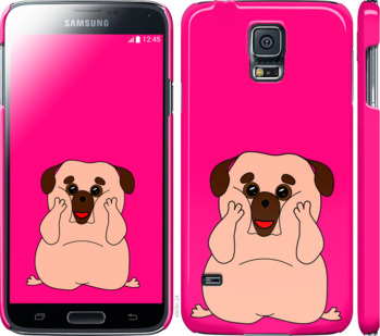 

Чехол Весёлый мопс для Samsung Galaxy S5 Duos SM G900FD 928249
