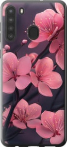 Чехол Пурпурная сакура для Samsung Galaxy A21