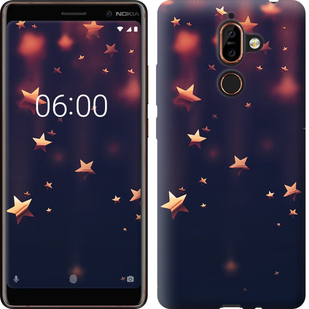 

Чохол Падаючі зірки на Nokia 7 Plus 646271