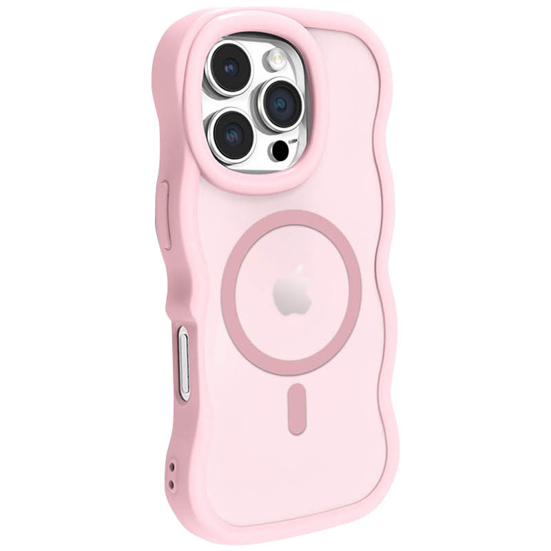 Фото Чохол TPU+PC Undine with Magnetic Safe на Apple iPhone 16 Pro Max (6.9") (Pink) на vchehle.ua