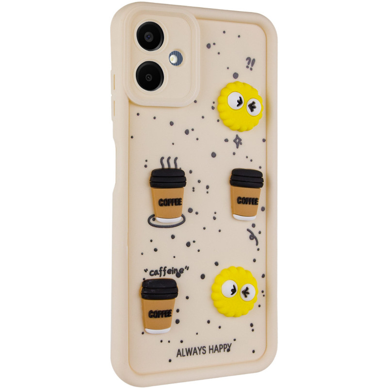 Чохол TPU Toys Case на Samsung Galaxy A06 (Sand / Always Happy)