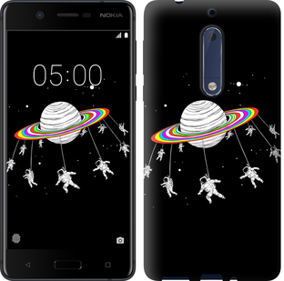 Чехол Лунная карусель для Nokia 5