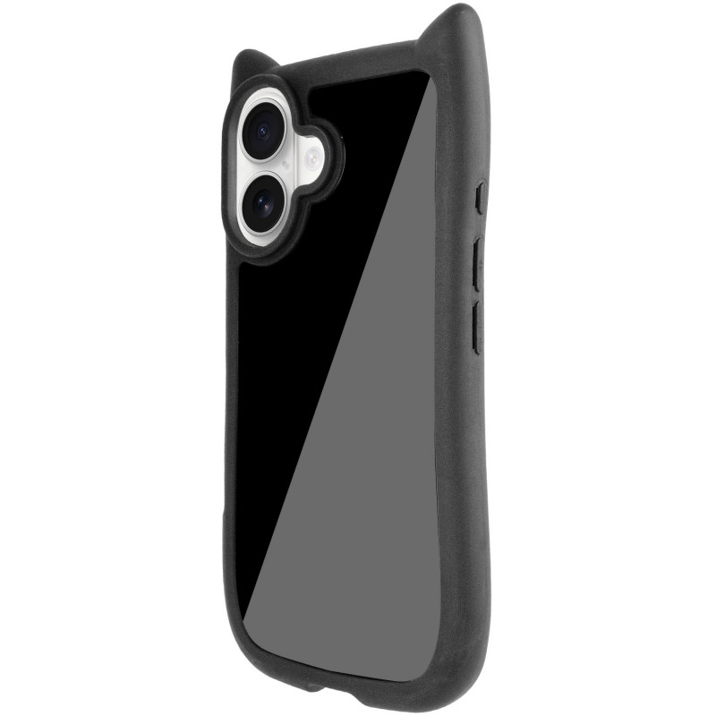 Чохол TPU GETMAN Cat with straps на Apple iPhone 16 (6.1") (Black)