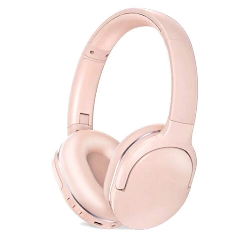 Накладные беспроводные наушники Baseus Encok Wireless headphone D02 Pro (NGTD01030) (Pink)