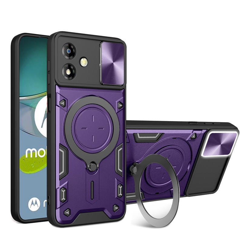 Удароміцний чохол Bracket case with Magnetic на Samsung Galaxy A06 (Purple)