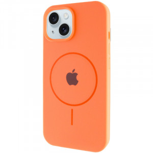 Чохол Silicone Case Full Protective (AA) with Magnetic Safe на Apple iPhone 14 (6.1")