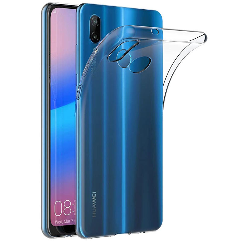 TPU чохол Epic Transparent 1,0mm на Huawei P20 Lite (Прозорий (прозорий))