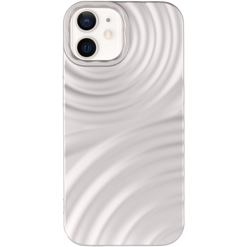 Фото Чехол TPU MonoWave для Apple iPhone 12 Pro / 12 (6.1") (Light Gray) на vchehle.ua