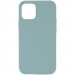 Чохол Silicone Case Full Protective (AA) NO LOGO на Apple iPhone 12 Pro / 12 (6.1") (Бірюзовий / Turquoise)