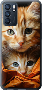 Чехол Котики 2 для Oppo Reno6 5G