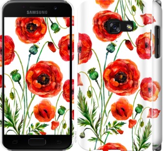 

Чохол Намальовані маки на Samsung Galaxy A3 (2017) 743781
