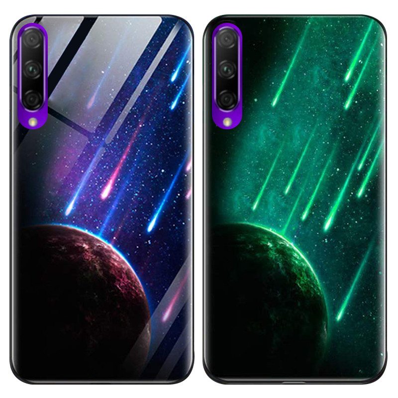 

TPU+Glass чохол світиться в темряві на Huawei Honor 9X Pro (Метеорит) 775936