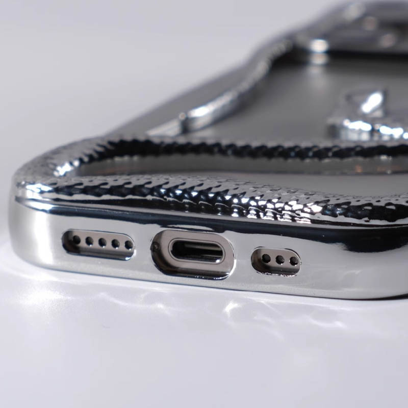 Заказать TPU чехол Snake для Apple iPhone 13 Pro (6.1") (Silver) на vchehle.ua