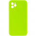 Silicone Case Square Full Camera Protective (AA) NOLOGO для Apple iPhone 11 Pro (5.8") (Салатовый / Neon green)