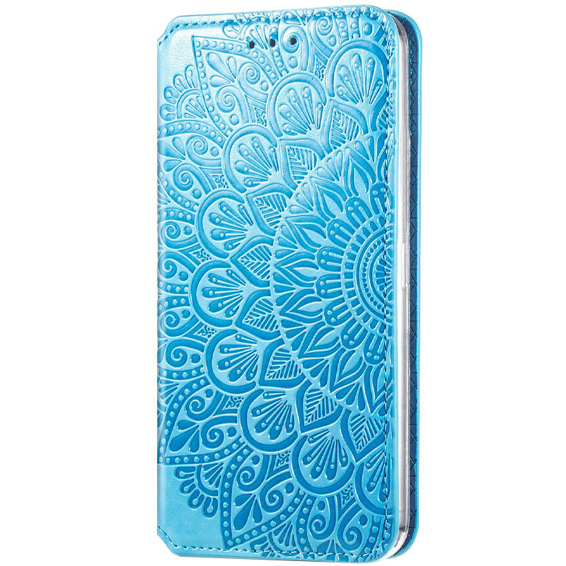 

Кожаный чехол книжка GETMAN Mandala (PU) для Samsung Galaxy M31s (Синий) 1093987