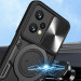Купити Удароміцний чохол Bracket case with Magnetic на Xiaomi Poco X5 Pro 5G / Note 12 Pro 5G (Black) на vchehle.ua