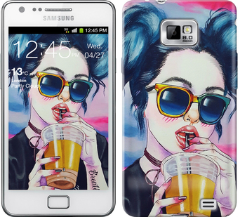 

Чехол Арт-девушка в очках для Samsung Galaxy S2 i9100 246914
