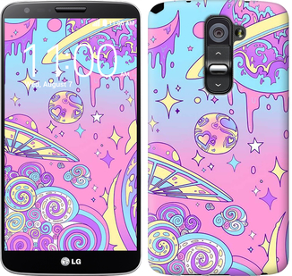 

Чохол Рожева галактика на LG G2 633398