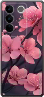 Чехол Пурпурная сакура для Vivo S16 Pro