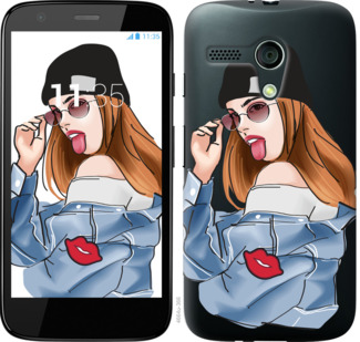 

Чехол Девушка v3 для Motorola Moto G 843225