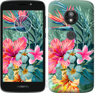 

Чохол Тропічні квіти v1 на Motorola Moto E5 Play 845328