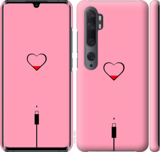 

Чехол Подзарядка сердца1 для Xiaomi Mi Note 10 875578