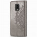 Кожаный чехол-книжка Art Case с визитницей для Xiaomi Redmi Note 9s / Note 9 Pro / Note 9 Pro Max (Серый) в магазине vchehle.ua