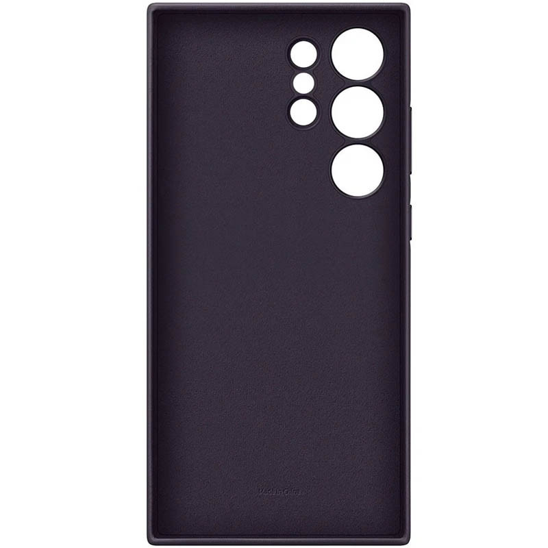Купить Кожаный чехол Leather Case (AAA) для Samsung Galaxy S24 Ultra (Purple) на vchehle.ua