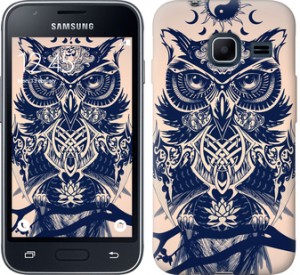 Чохол Узорчата сова на Samsung Galaxy J1 Mini J105H