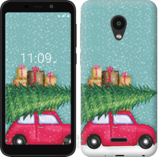 

Чехол Машина с подарками для Meizu C9 867564