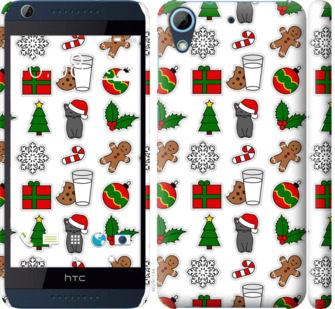 

Чехол Новогодний 16 для HTC Desire 628 Dual Sim 818930