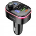 Фото АЗП FM модулятор Hoco E62 PD20W+QC3.0 (2USB-A/1C) (Чорний) на vchehle.ua
