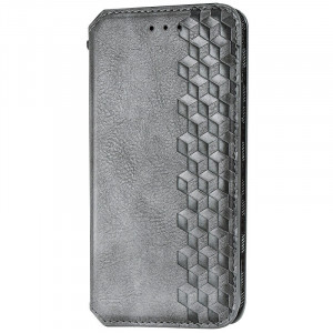 Шкіряний чохол-книжка GETMAN Cubic (PU) на Xiaomi Redmi 9C