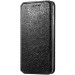Кожаный чехол книжка GETMAN Mandala (PU) для Samsung Galaxy A72 4G / A72 5G (Черный)