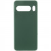 Чохол Silicone Cover Lakshmi Full Camera (AA) на Google Pixel 9 / 9 Pro (Зелений / Dark green)