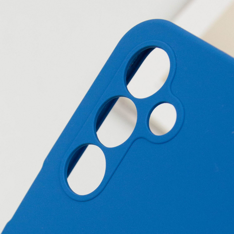 Замовити Чохол Silicone Cover Lakshmi Full Camera (AA) на Samsung Galaxy A16 4G/5G (Синій / Navy blue) на vchehle.ua